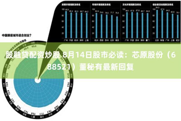 股融贷配资炒股 8月14日股市必读：芯原股份（688521）董秘有最新回复