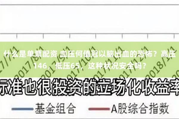 什么是单票配资 血压何值冠以脑出血的恐怖？高压146，低压65，这种状况安全吗？